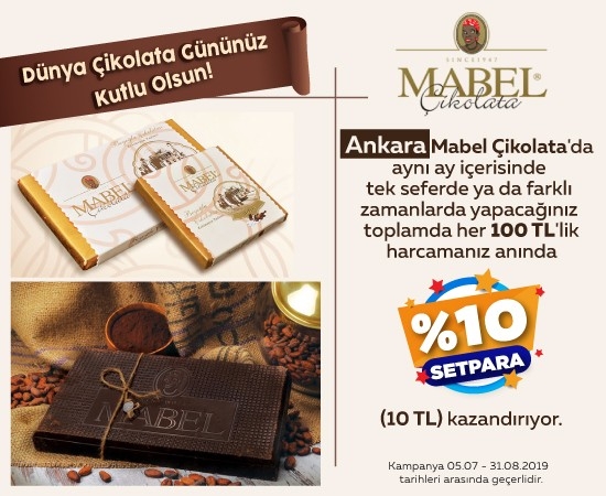 Mabel Çikolata Dünya Çikolata Günü