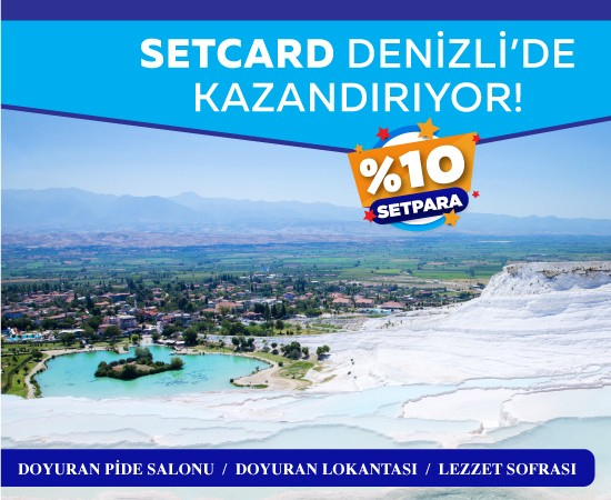 Setcard Denizli'de kazandırıyor